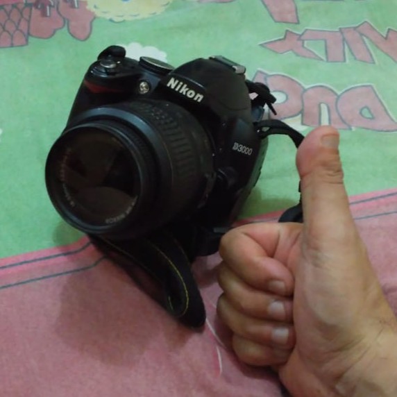 Nikon DSLR D3000 lengkap