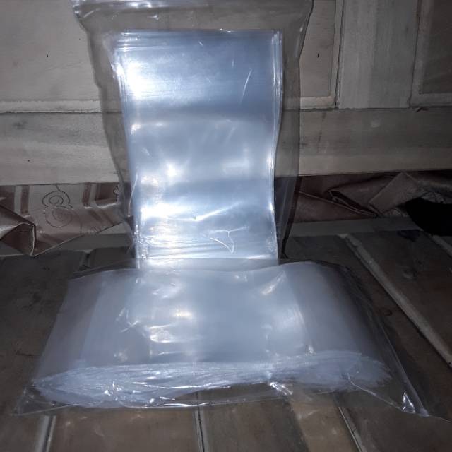 

standing pouch, bening transparan, Cocok untuk kemasan cemilan, ukuran 10 x 17 isi 20 - 100 buah