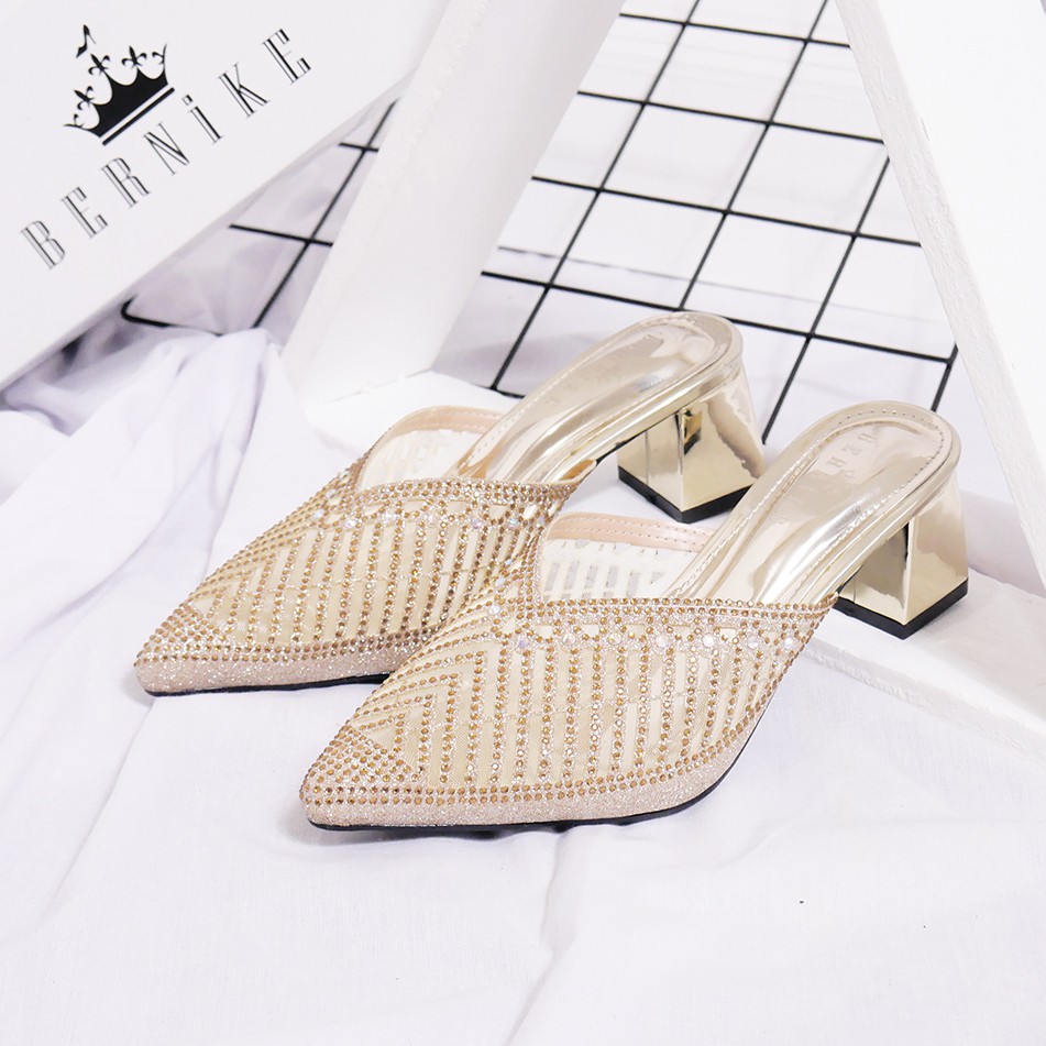 Bernike Shoes - ALUNA Sepatu Pesta Wanita Mewah High Heels