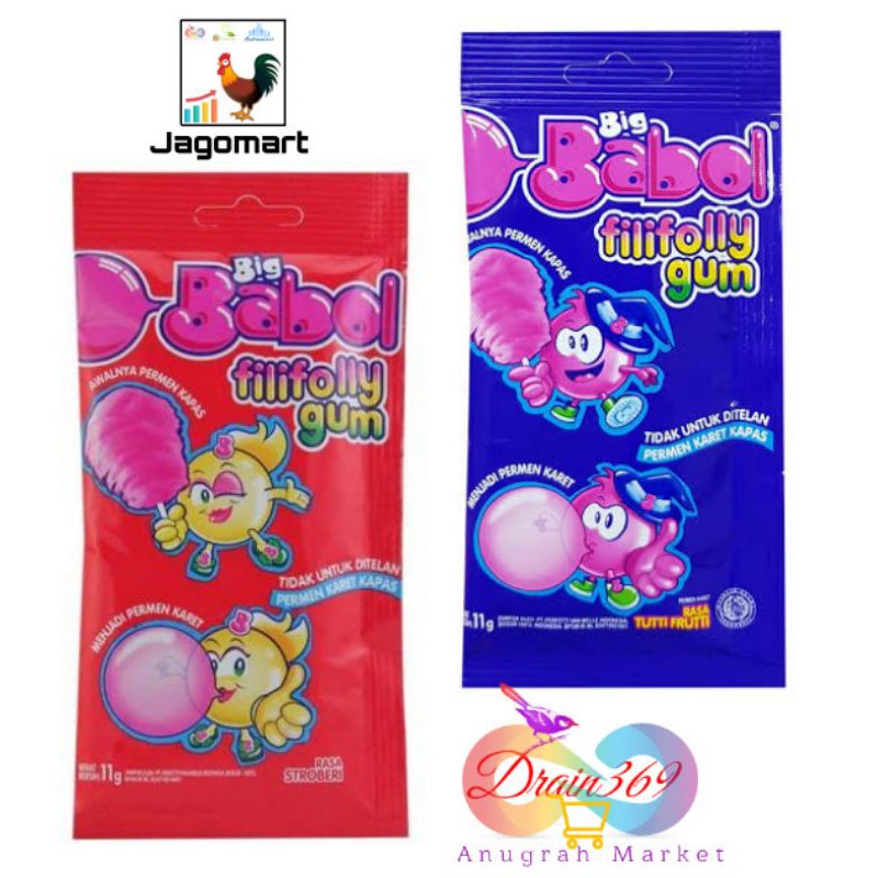 

BIG BABOL FILIFOLLY GUM 11GR