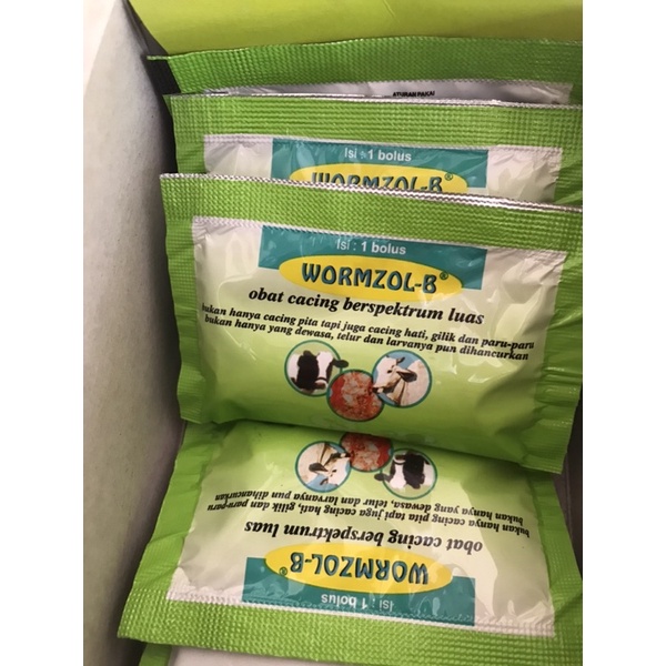 WORMZOL-B obat cacing sapi
