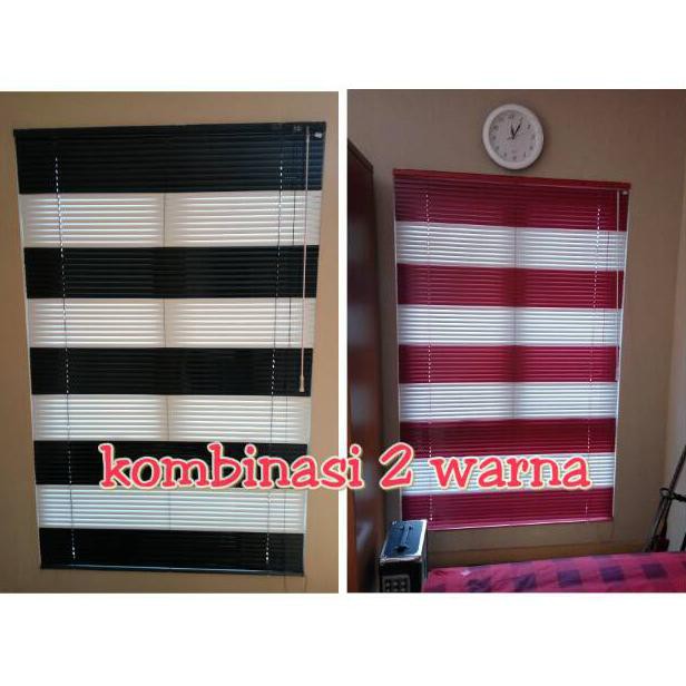 Best Produk Horizontal Blind Krey Alumunium Custom Terlaris,-