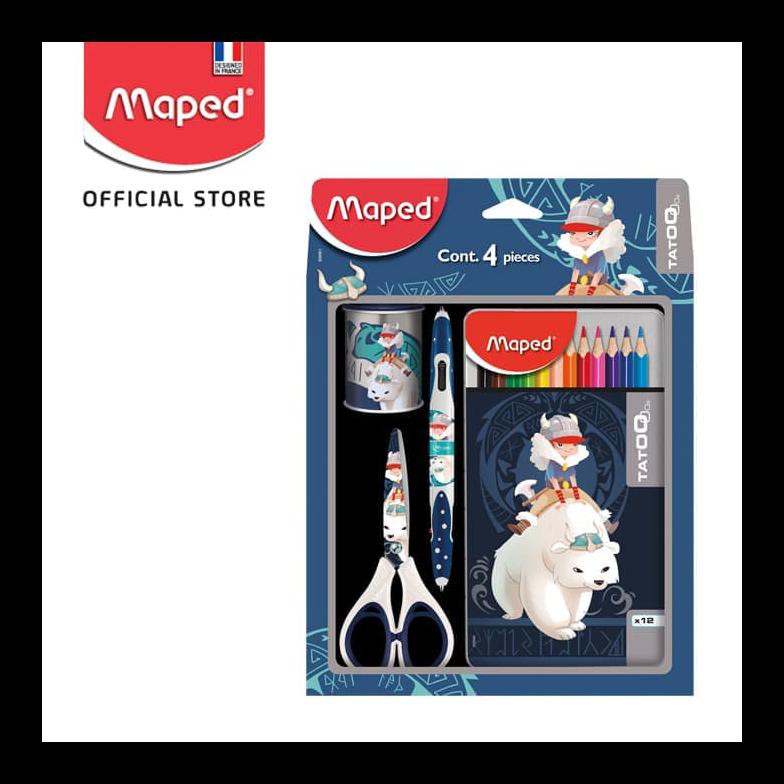 

PROMO MAPED KIT TATOO VIKING 4 PIECES PAKET ALAT TULIS MURAH TERLENGKAP