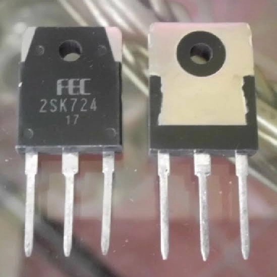 2SK724 K724 FEC Fuji N-Channel Silicon Power Mosfet To-3p