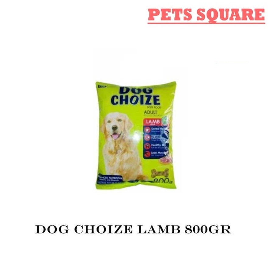 DOG CHOIZE BEEF/LAMB 800GR