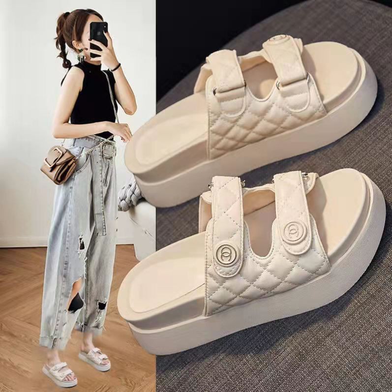 Free Box Sandal NS C168 Sepatu sandal wanita import termurah sandal kasual wanita sandal slip on