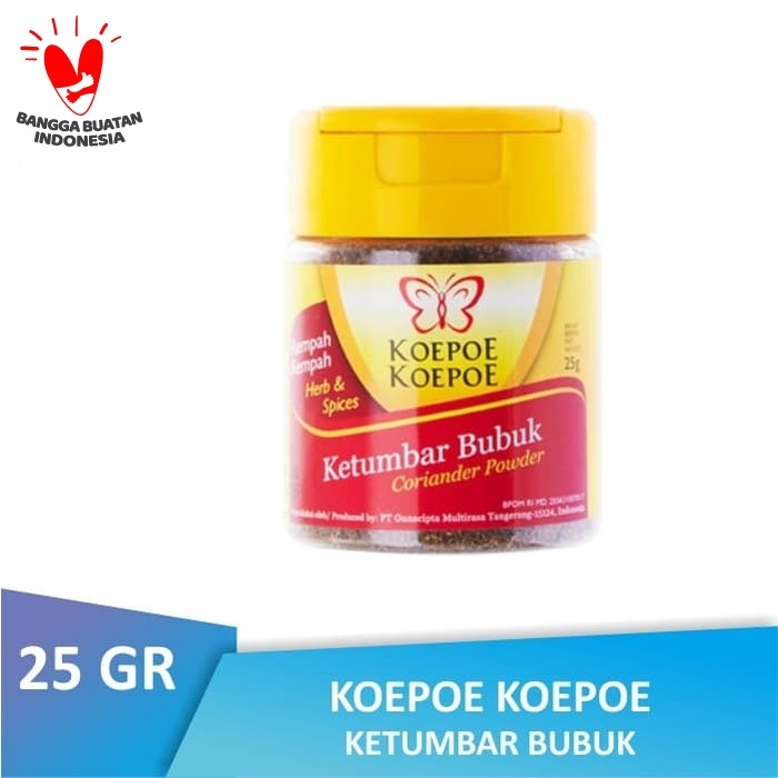 

Fe01Gg Btl Koepoe Koepoe Ketumbar Bubuk 25 Gr | Coriander Kupu Kupu F30E1F111
