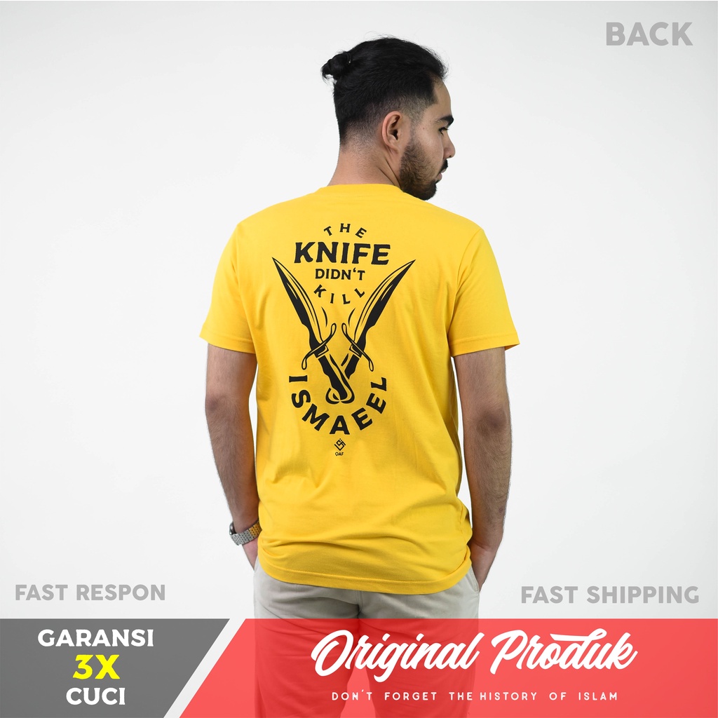 KAOS QAF PROPHET ISMAEEL - Original Kaos Qaf Moeslem Apparel (artikel 2022)