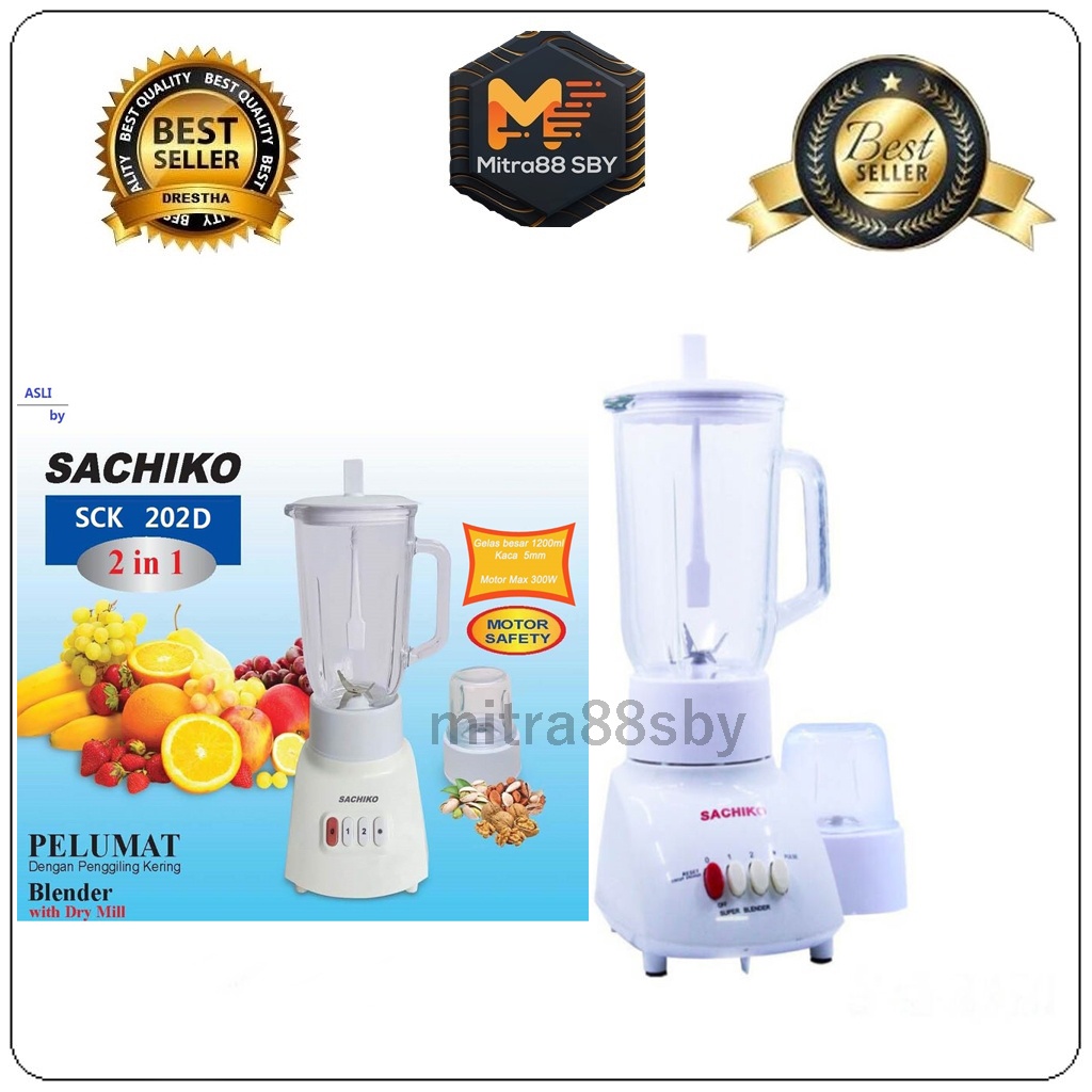 mitra88sby Blender kaca National Matsunichi  3 IN 1 Kapasitas 1 Liter