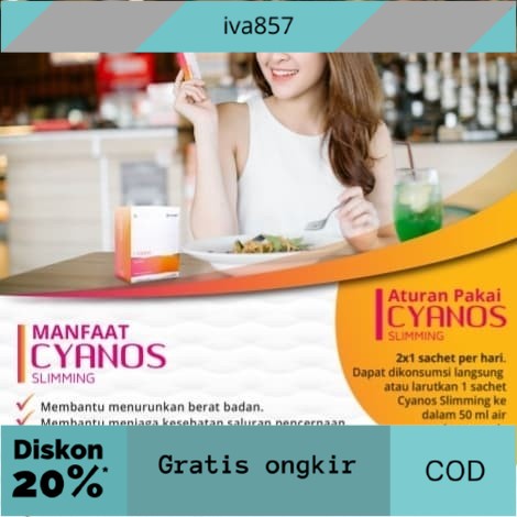 

PROMO Cyanos Slimming GRATIS ONGKIR