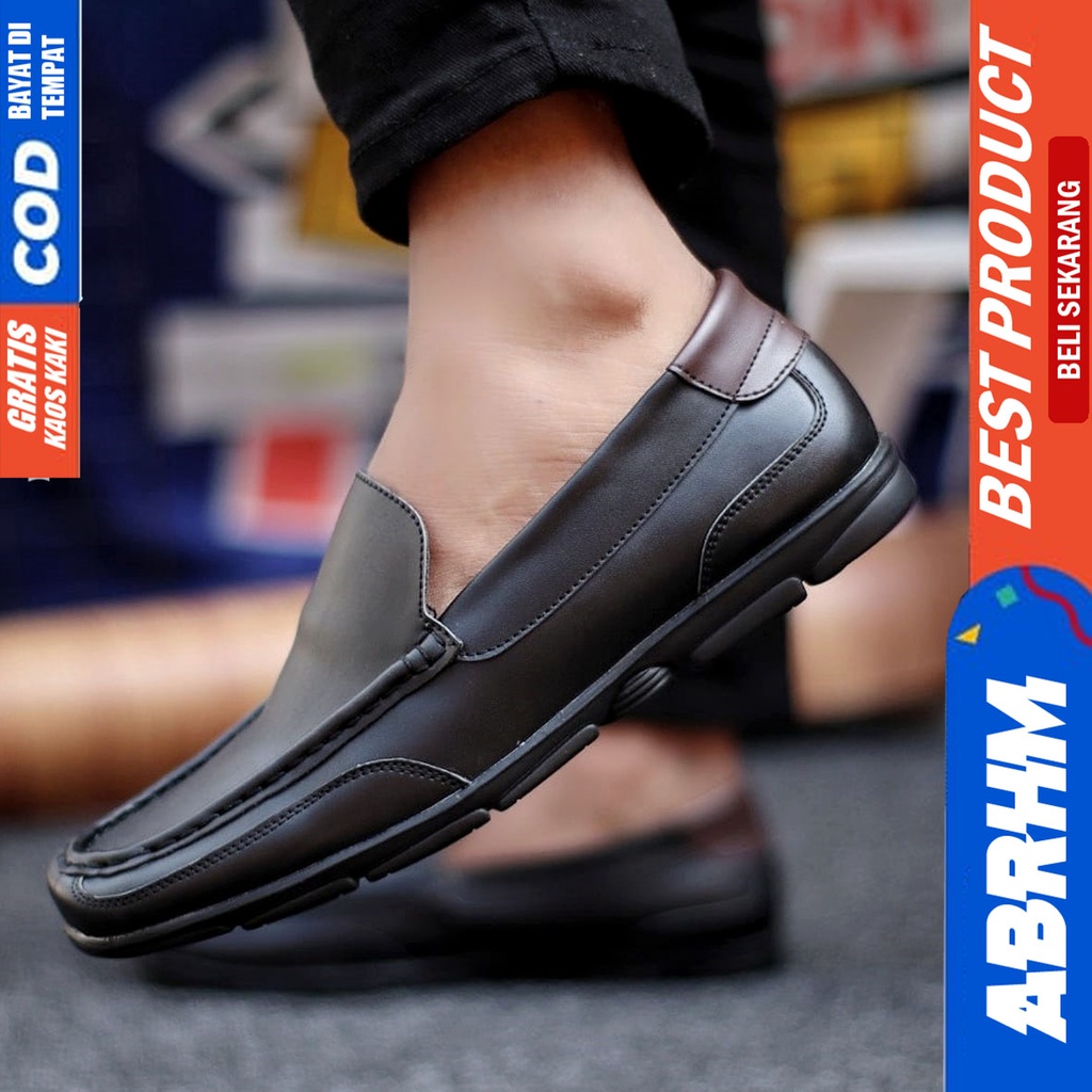 Abrhm Drain - Sepatu Formal Pria Pantofel