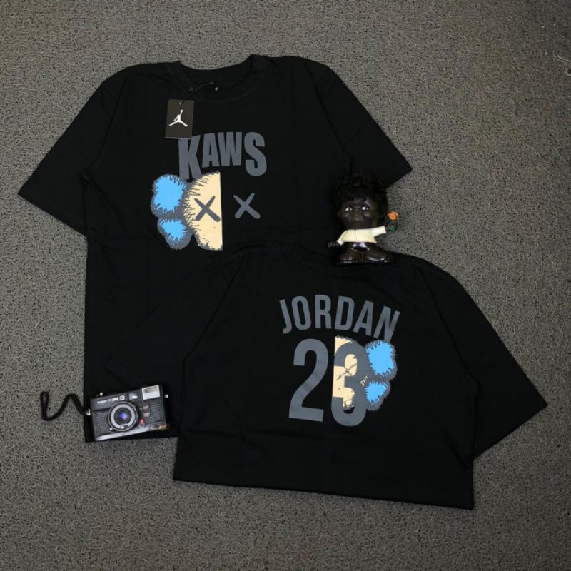 KAOS KAWS X JORDAN HIGH QUALITY CASUAL HYPE FASHION PRIA