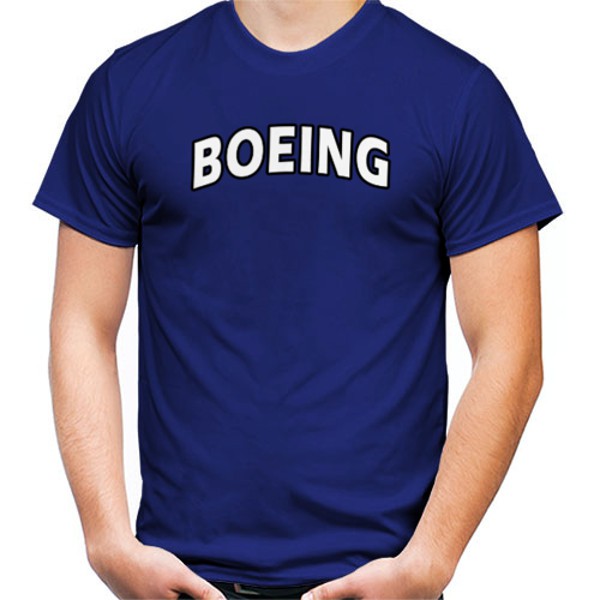 BOEING Aircraft Baju Kaos T-Shirt Penerbangan Pesawat BOEING Aircraft