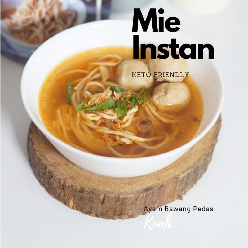 

Mie Instant Sehat Halal || Mie Keto instant || Mie Lowcarb || Rendah Karbohidrat