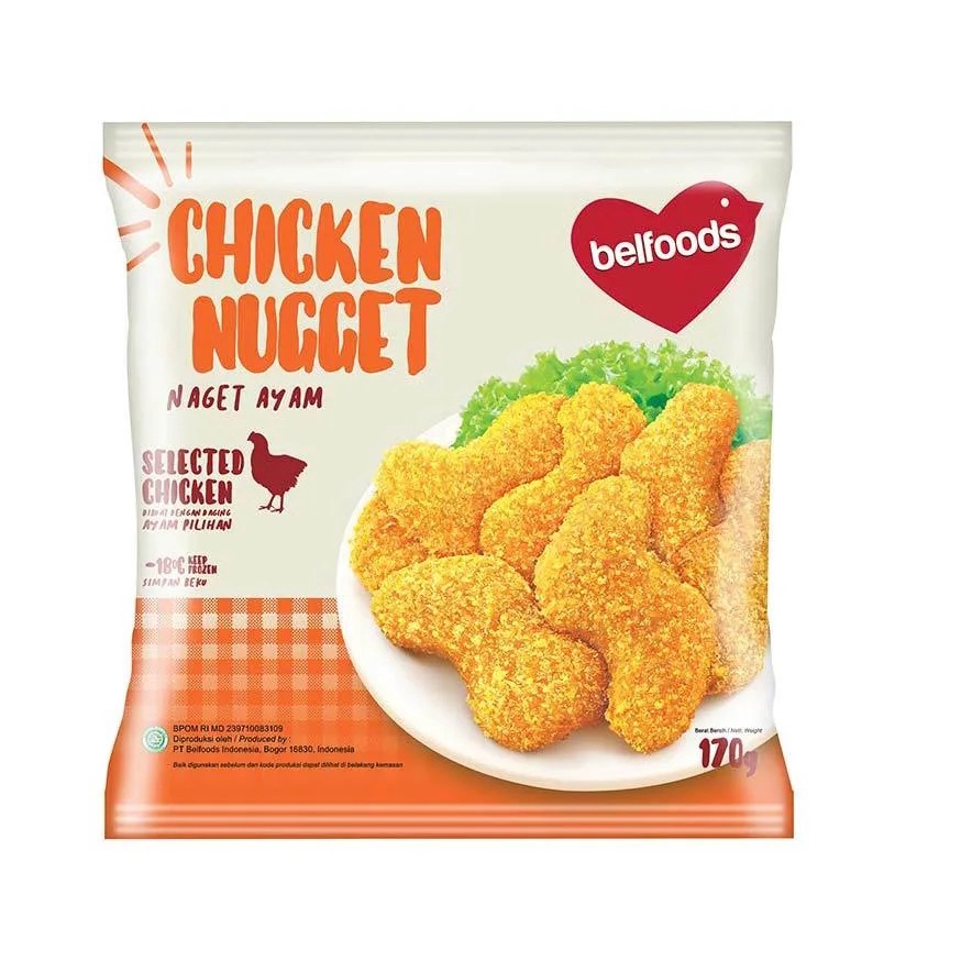 

Chicken Nugget Belfoods 170 gram