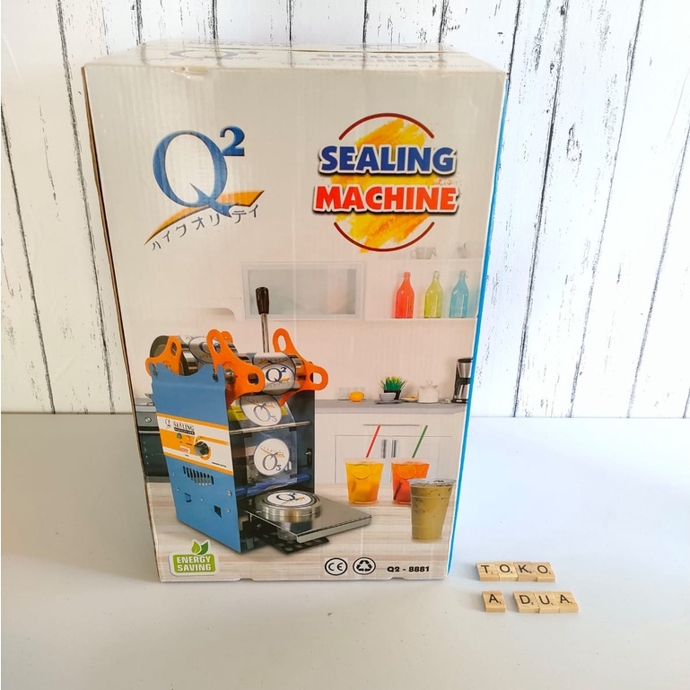 Jual Mesin Cup Sealer Press Gelas Plastik Manual Sealing Machine Q2