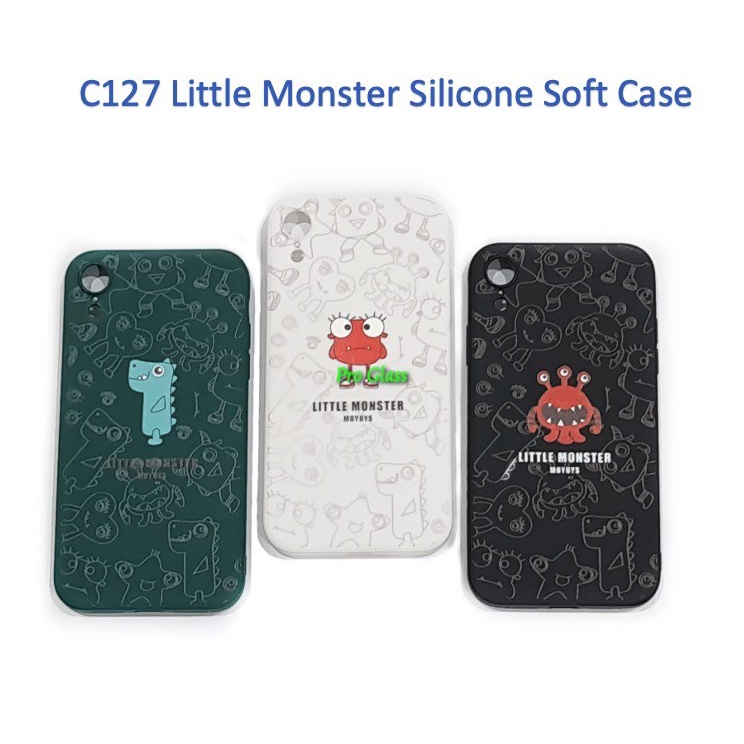 C127 Iphone X / XS / XR / XS MAX Little Monster Silicone Soft Case