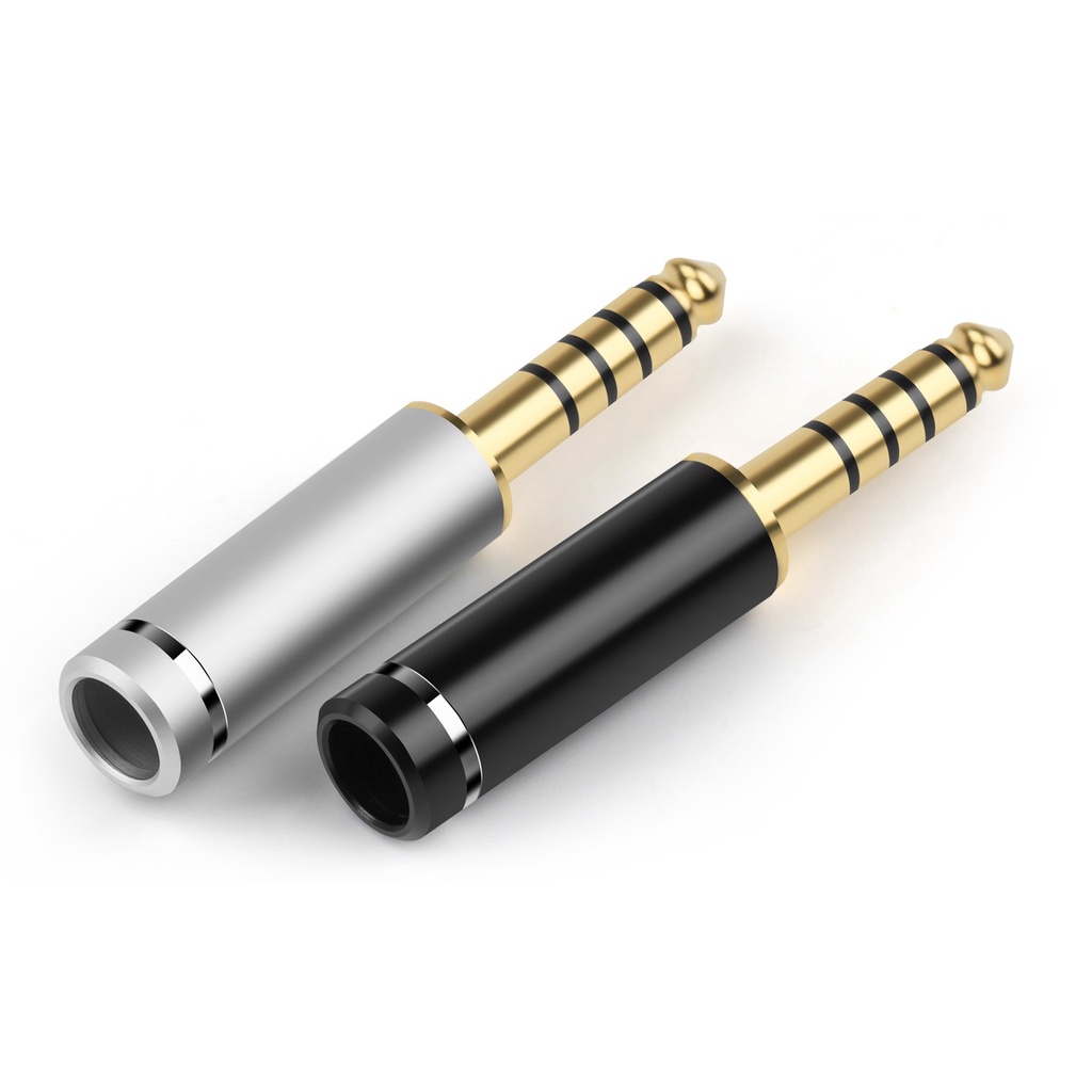 1pc Adapter Konektor Jack Audio Headphone Hifi 4 Lapis Emas 4.4mm 5 Pole Nw-Wm1Za Bahan Tembaga