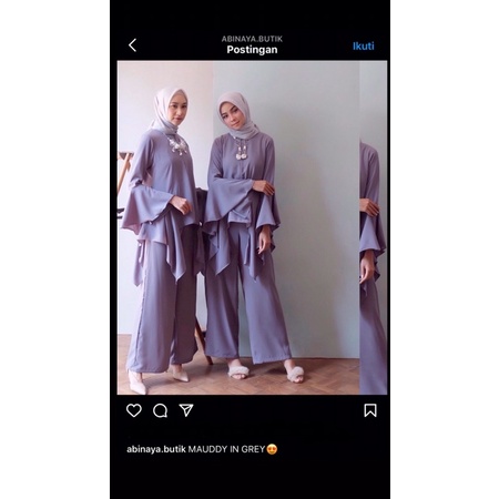 abinaya butik maudy set preloved
