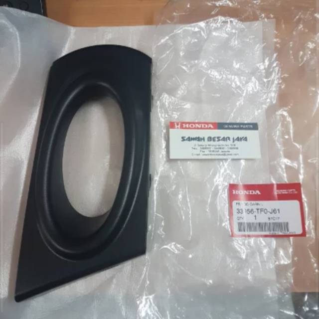 Cover Tutup Foglamp Fog Lamp Bumper Bemper Depan Honda Jazz RS GE8 2012 2013 Original
