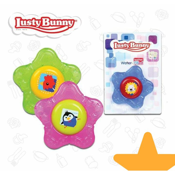 BUNNY Star Water Filled Teether/Gigitan Bayi (DT-8010)