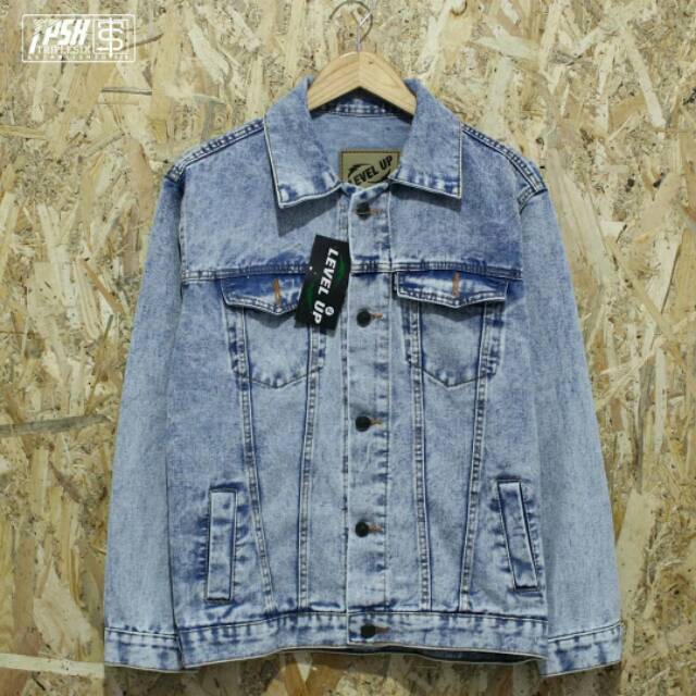 Jaket Jeans Bioblitz Semiwash Keren