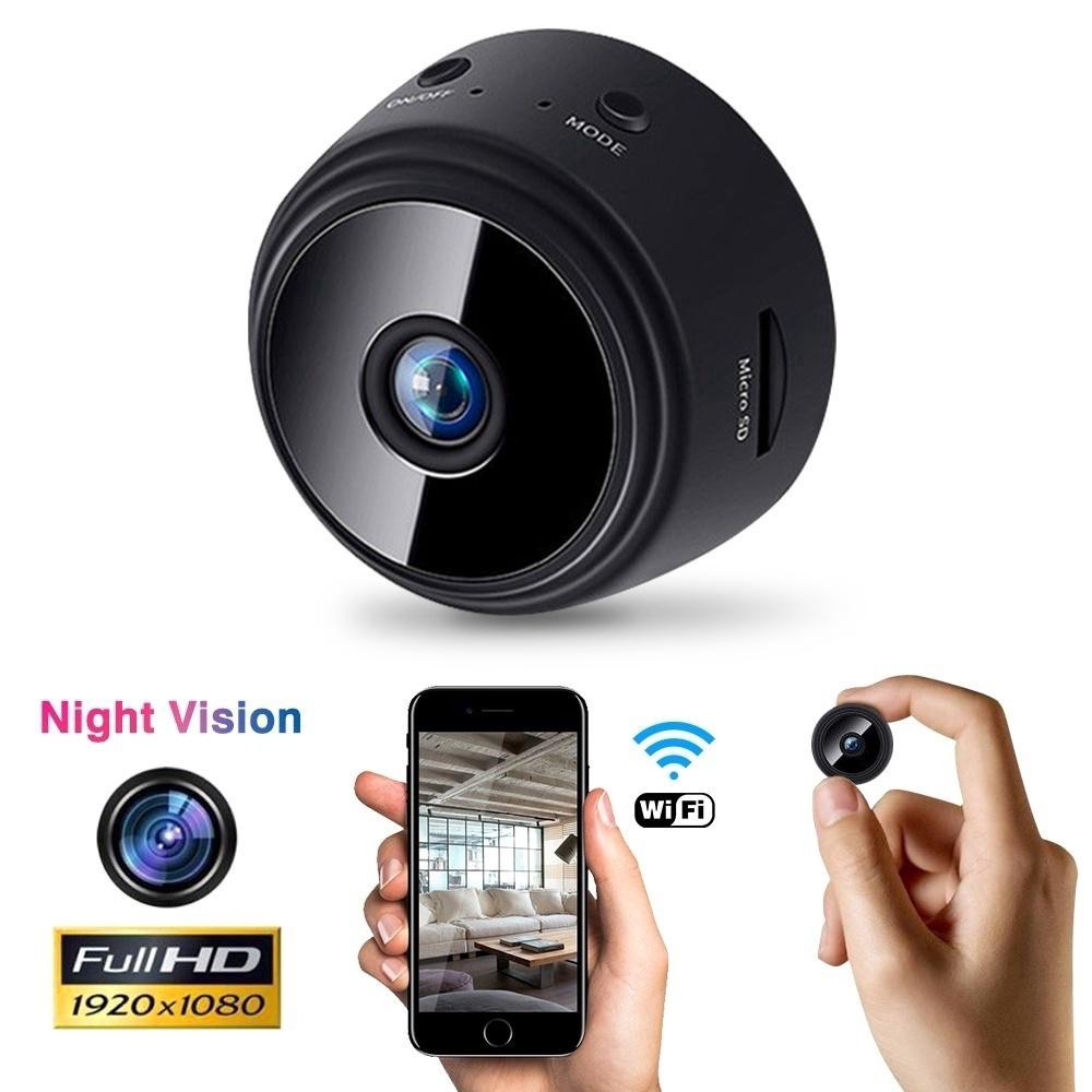 Spy Cam Wifi  / SPY CAMERA A9 WIFI KAMERA PENGINTAI MINI HIDDEN CAM FULL HD OUTDOOR WIRELESS SPYCAM MOTION  DETECTOR