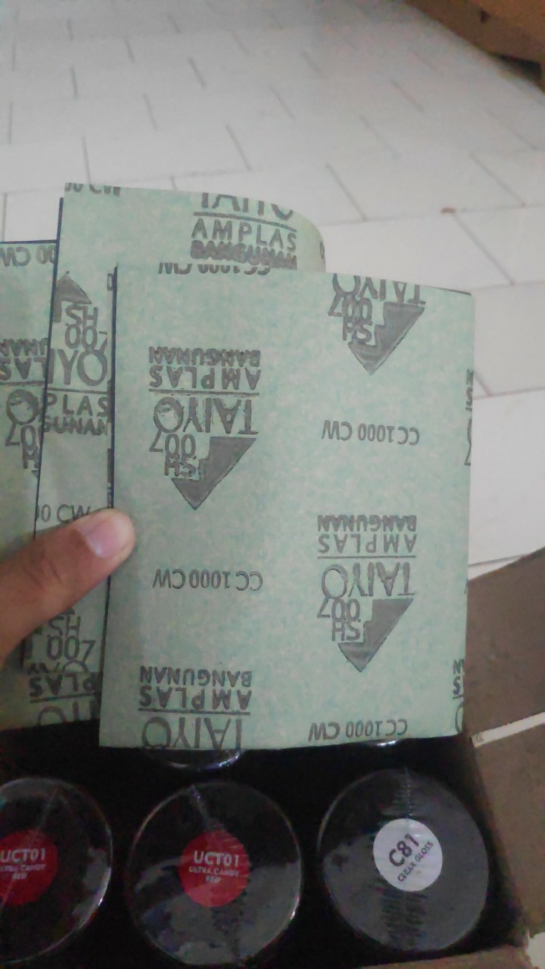 Paket Cat Ultra Candy Red Sapporo Ultimate / Pylox / Pilok / Saporo Merah