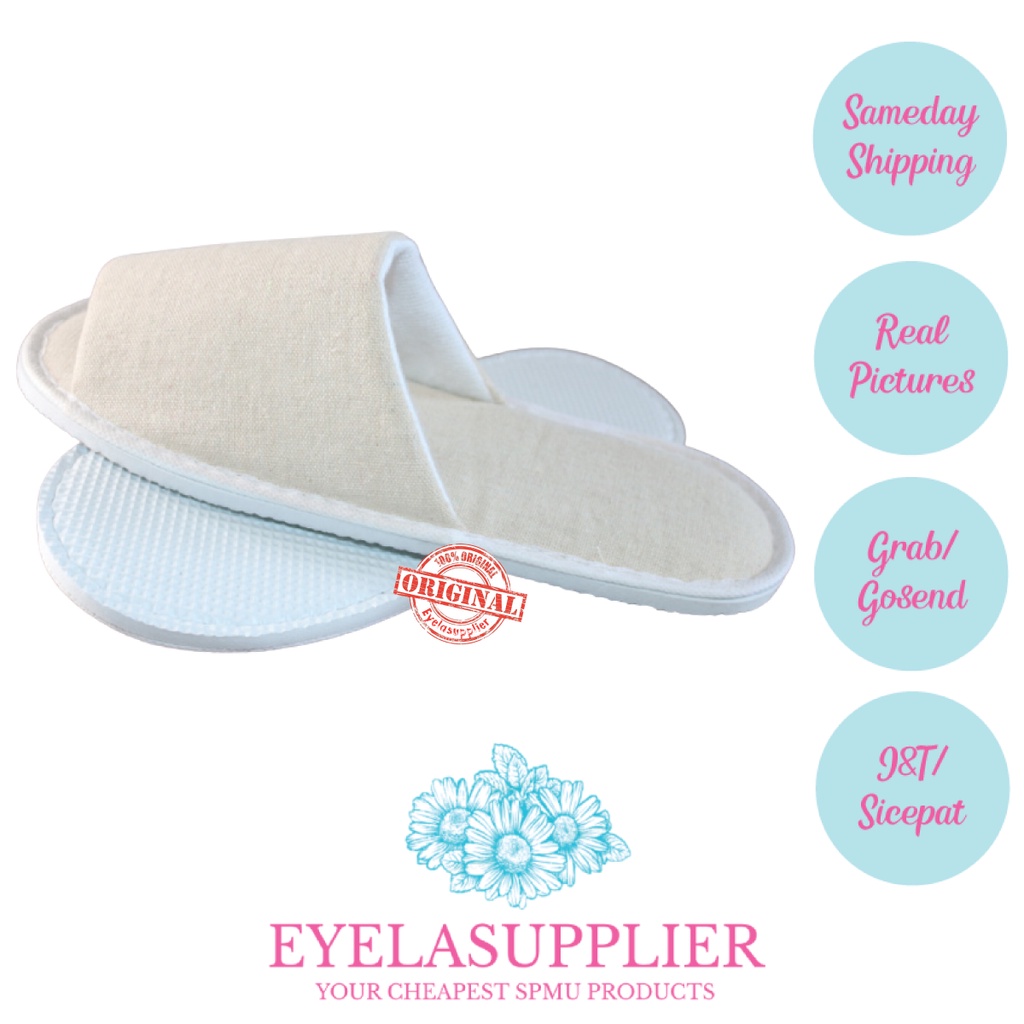 Sandal Rumah Selop Studio Kokop Salon Spa Sendal Hotel Polos Tebal Indoor Slipper Nyaman Disposable