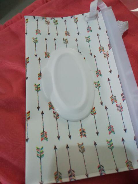 Kotak Tempat Tissue Tisu Basah Kering Wet Tissue Case Pouch / Penutup Tempat Tisu Tissue Basah Bayi