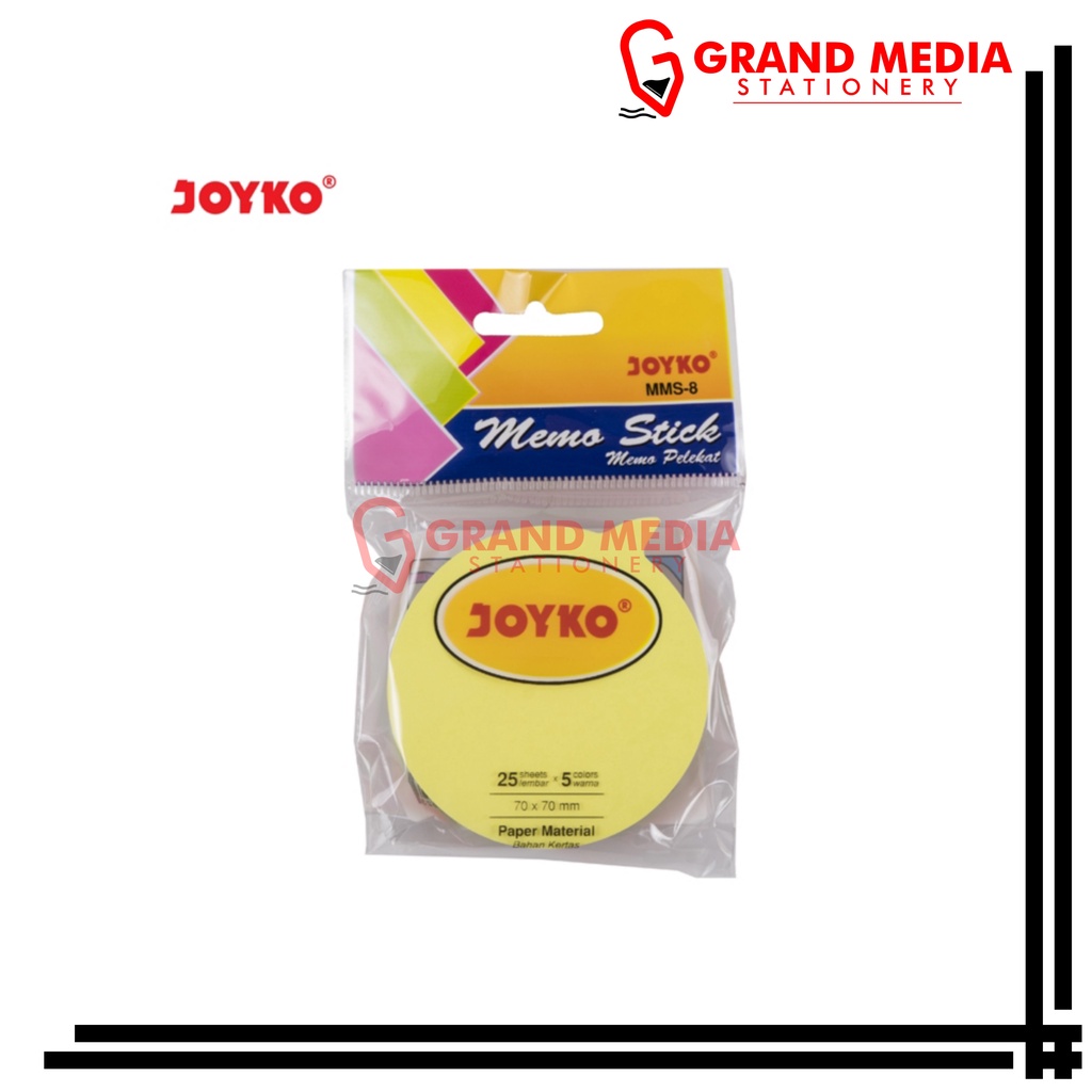 

[GRAND MEDIA] STICKY NOTES / MEMO STICK JOYKO MMS-8 PESAN