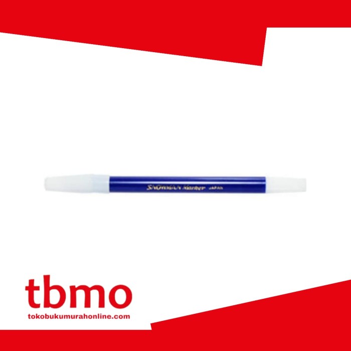 

TBMO SPIDOL SNOWMAN PW-1A BIRU / SPIDOL WARNA / ALAT TULIS