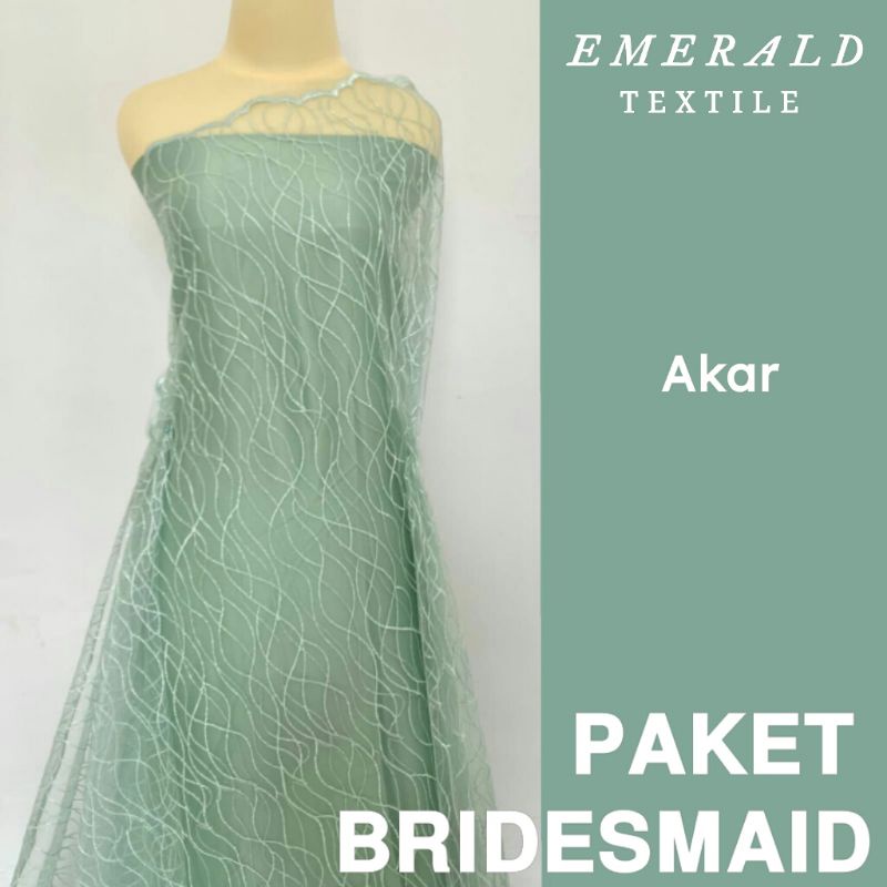 Paket Bridesmaid Spesial Package / Seragam Keluarga / Lamaran / Wisuda / Paket Bridesmaid By Emerald Textile