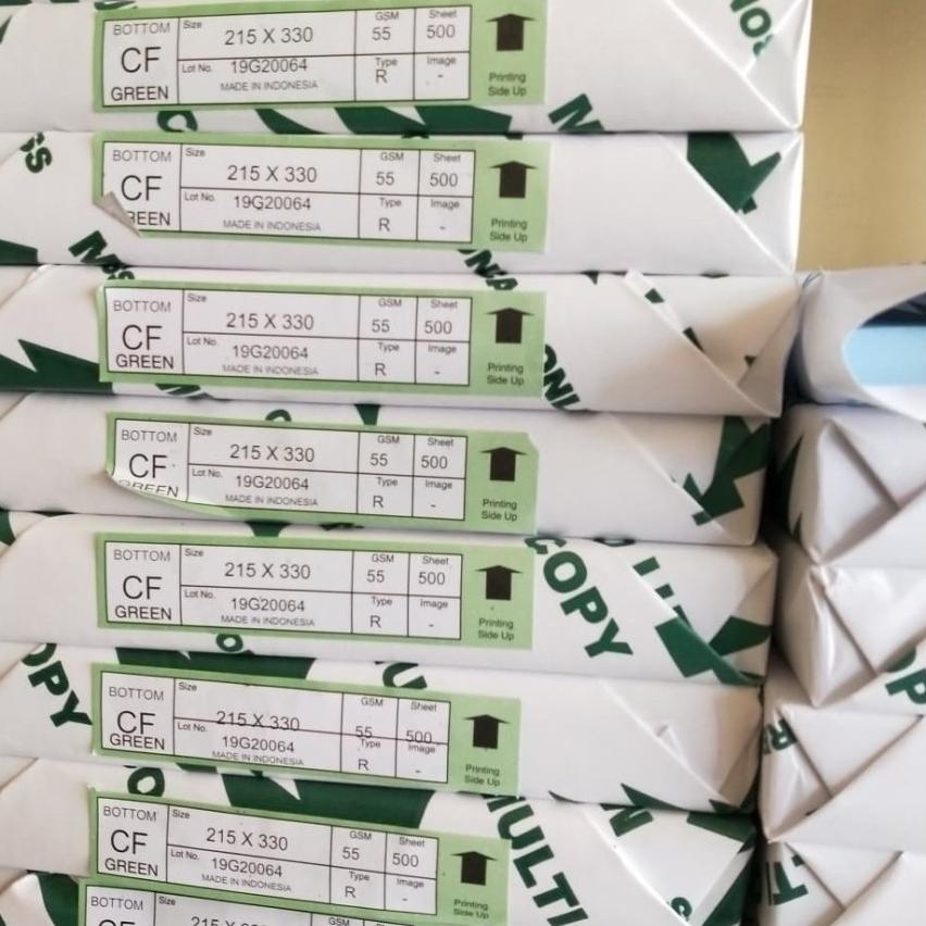 

[PROMO KFV98] Kertas NCR F4 Multicopy Bottom Sheet Bagian Bawah 500 Lembar Ready Stok