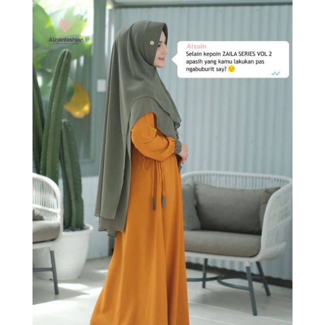 zaila dress set by alzainfashion
