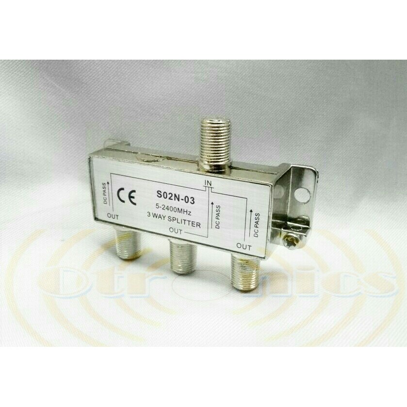 SPLITER TV/SPLITER IF/POWER DEVIDER 3WAY