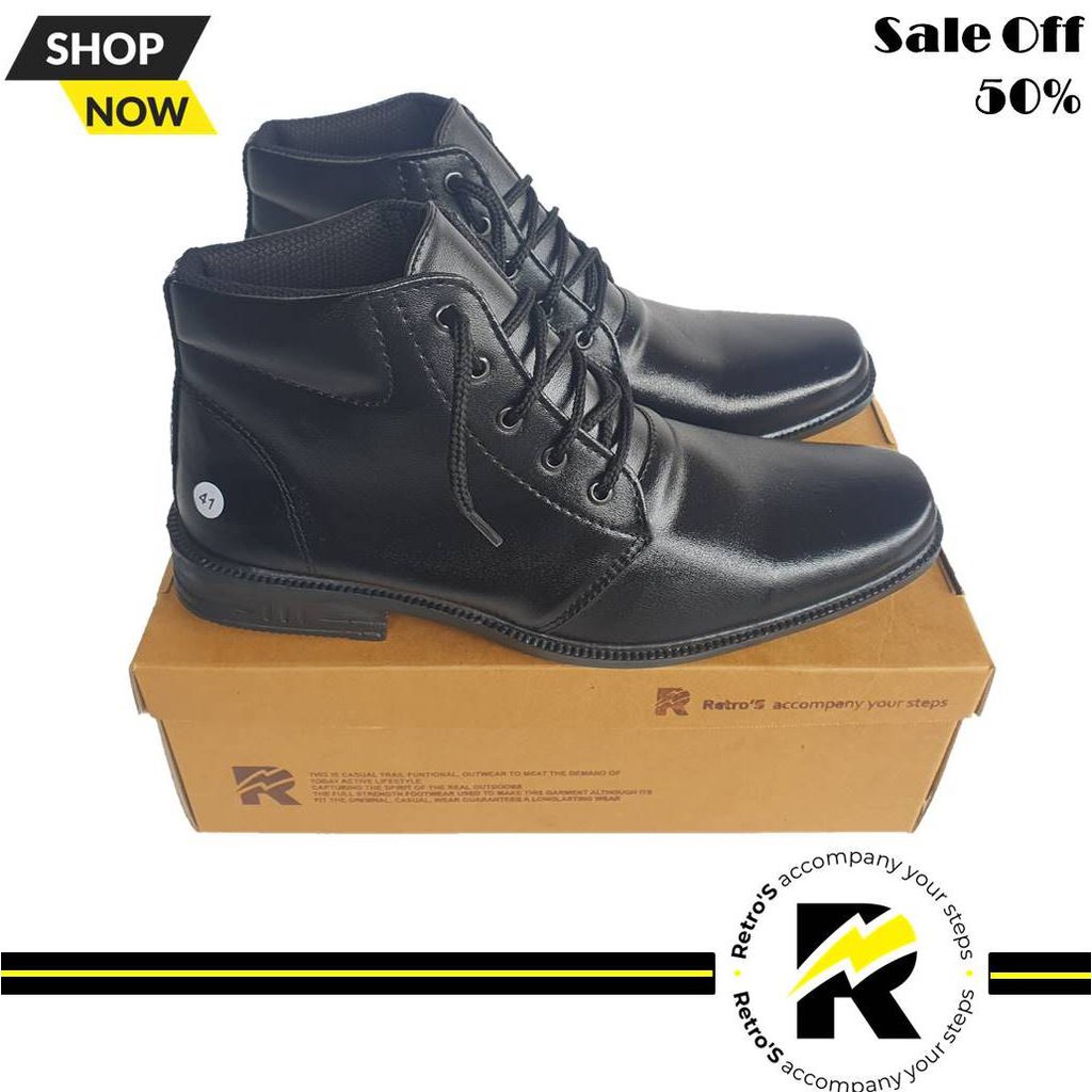 Sepatu PDH Security, TNI-POLRI, LINMAS Satpol PP- sepatu pdh tni sepatu pdh polri sepatu security