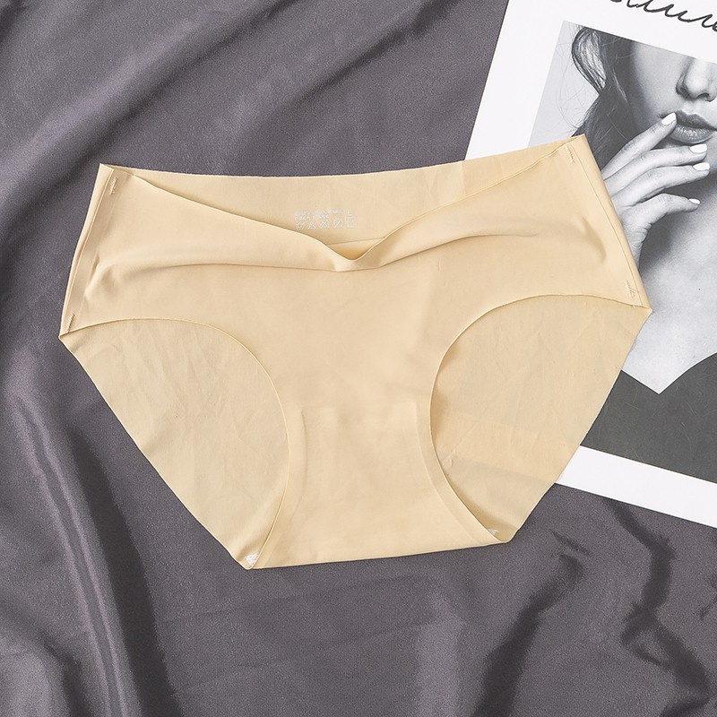 [COD] Celana Dalam Seamless Wanita Premium Quality Seamless Halus Tanpa Jahitan CD Underwear yoroyal-Skin Color