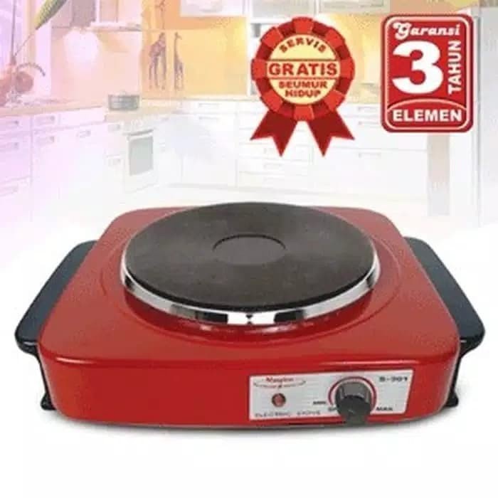 ELEKTRONIK ELEKTRONIK DAPUR KOMPOR LISTRIK MASPION S 301 - KOMPOR PORTABLE - GARANSI 3 TAHUN