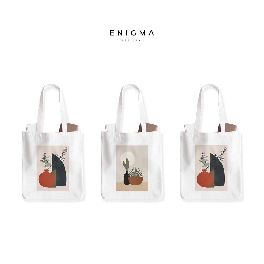 TOTEBAG KANVAS TAS WANITA AESTHETIC ORIGINAL ENIGMA