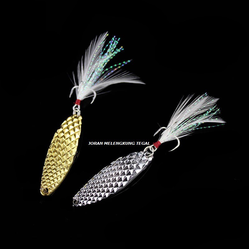 Spoon Umpan Pancing Bahan Metal Casting Tenggiri