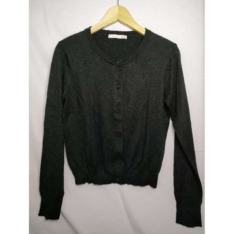 THRIFT CARDIGAN BRANDED MOUSSY HITAM