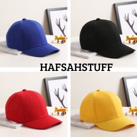 TOPI BASEBALL ANAK ANAK LAKI LAKI POLOS USIA 2-10 TAHUN