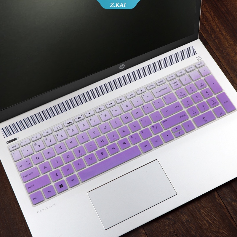 15.6 &quot;Skin Silikon Pelindung Keyboard Laptop Untuk HP Pavilion 15 Series 15-cc707TX 15-ec1036 15-cs3040TX 15-BS 15-DA