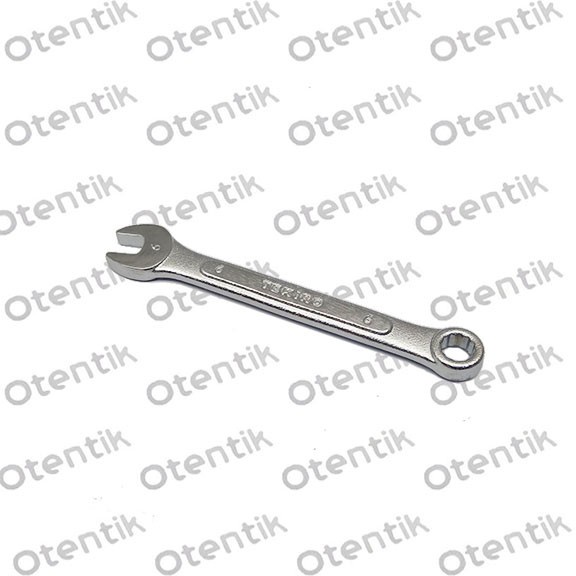 pas-ring-kunci- tekiro combination wrench 6 mm - kunci ring pas tekiro 6 mm -kunci-ring-pas.