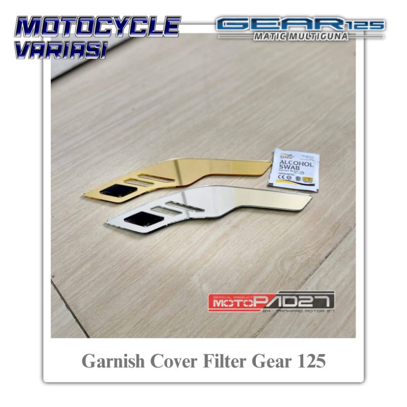 Garnish Cover Filter Yamaha Gear 125 Cover Tutup Filter Yamaha Gear 2002