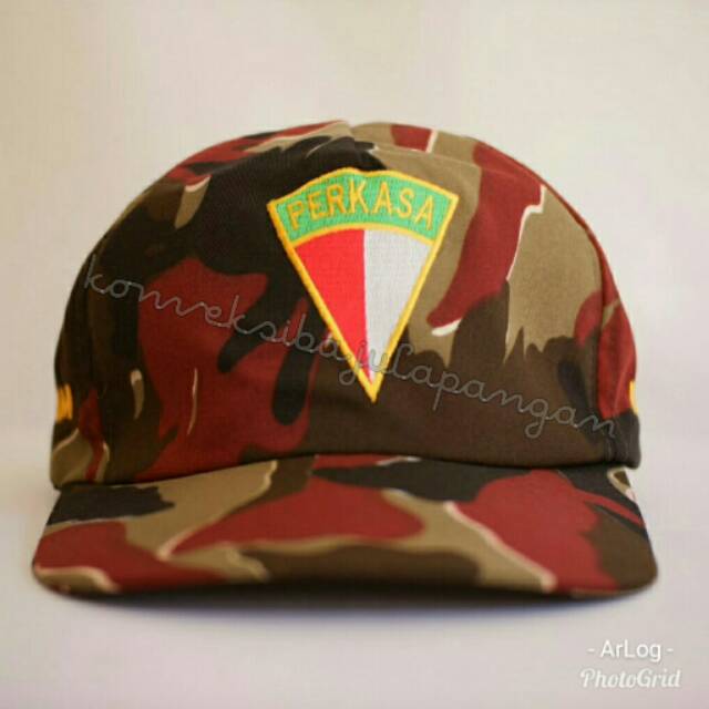Topi kokam logo perkasa