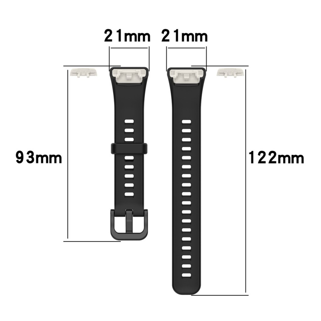 Strap Tali Jam Tangan Silicone Silikon Silicon Huawei Honor Band 6