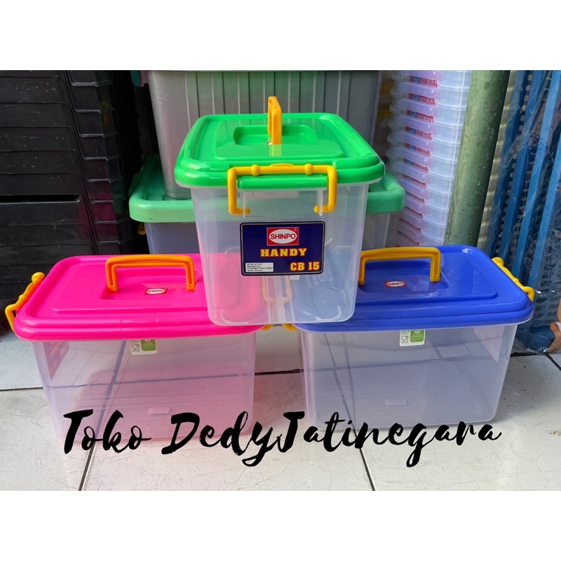 Shinpo - Container Box CB 15 - Box Container 15 Liter - Box Serbaguna