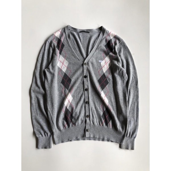 cardigan ketupat uniqlo